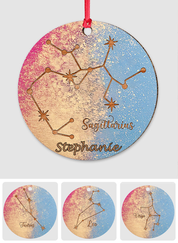 Zodiac Ornament - Personalized Horoscope Ornament