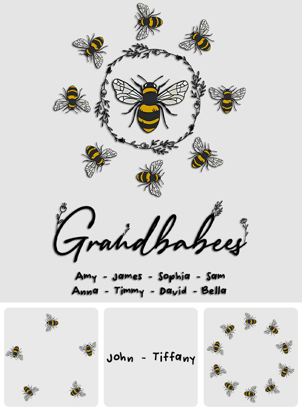 Grandbabees - Personalized Grandma Decal Die Cut