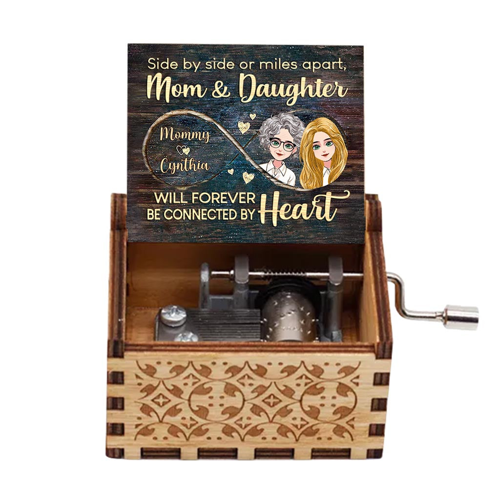 Side By Side - Personalized Mother's Day Mother Hand Crank Music Box