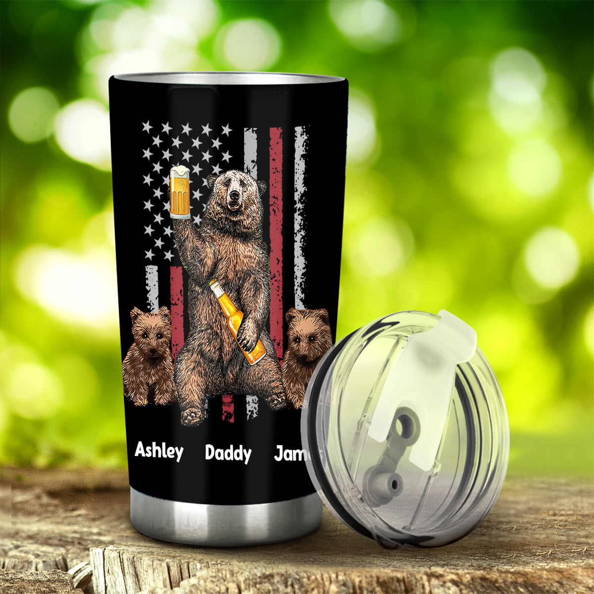 It's Not A Dad Bob - Personalized Father Tumbler