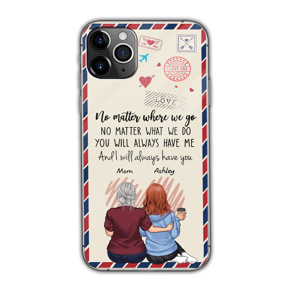 Mother And Daughter - Personalized Mother Phone Case