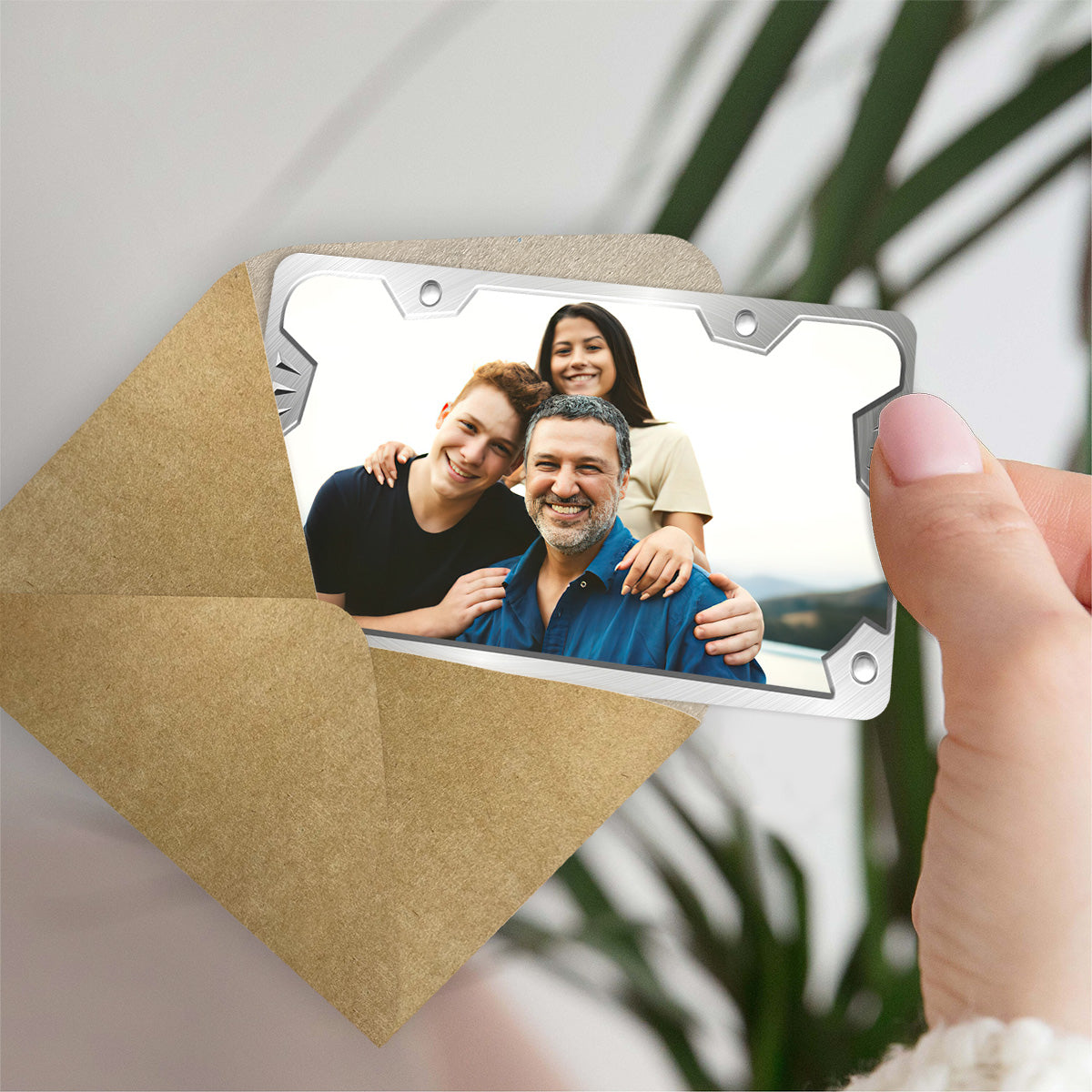 Love You Forever - Personalized Father's Day Father Wallet Insert Card