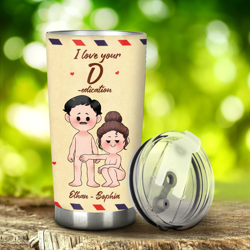 Dear Love Of My Life - Personalized Father's Day Couple Tumbler