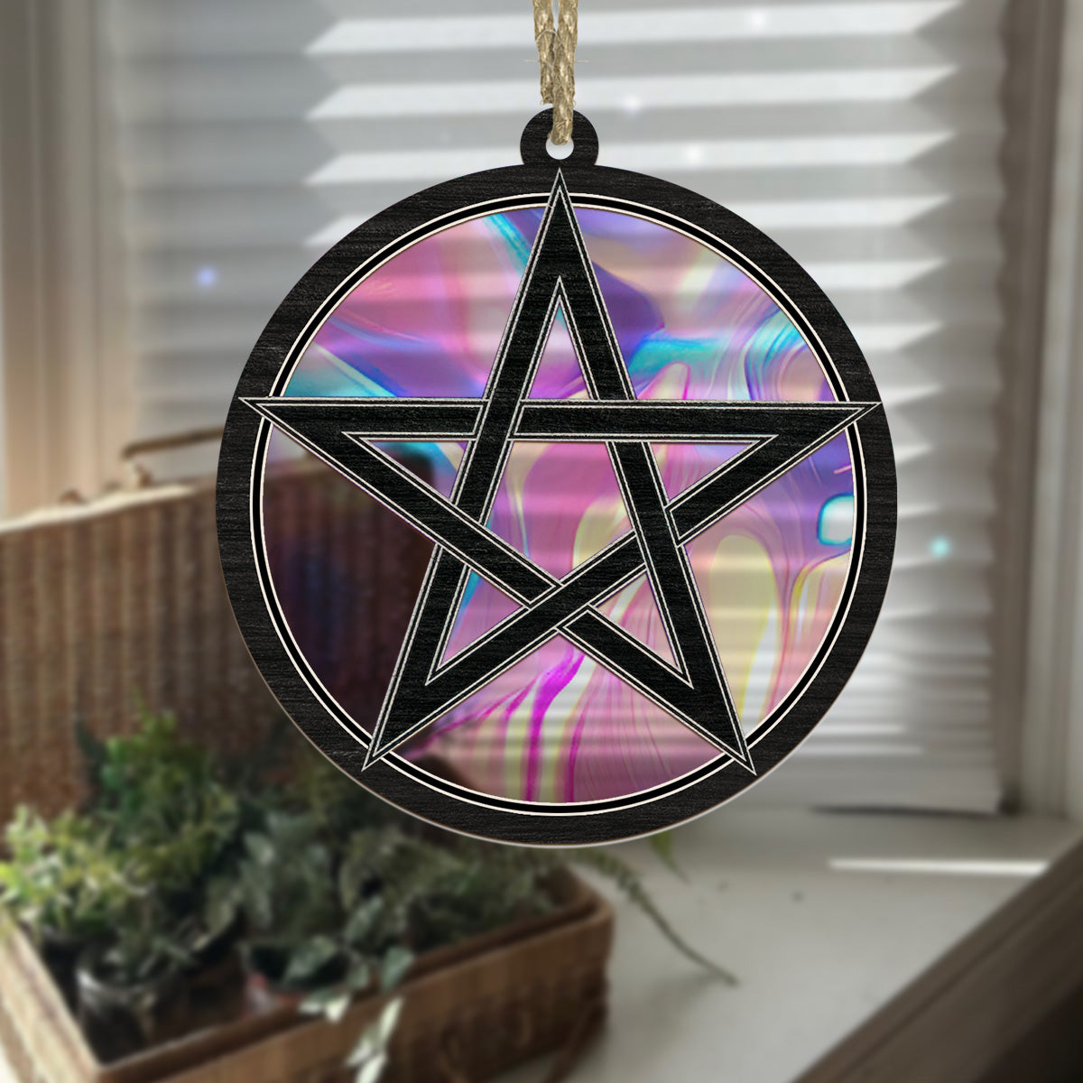 Something Wicked This Way Comes - Witch Suncatcher