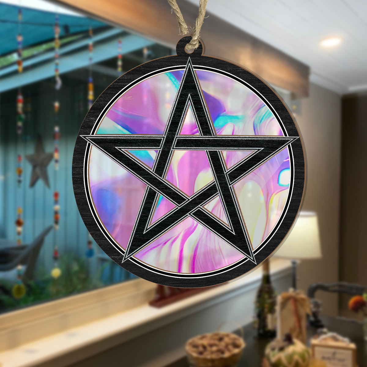 Something Wicked This Way Comes - Witch Suncatcher