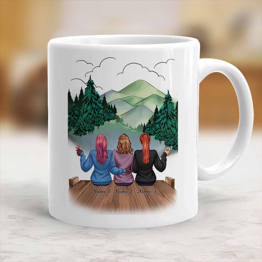 We Will Be Friends - Personalized Sister Mug 082021