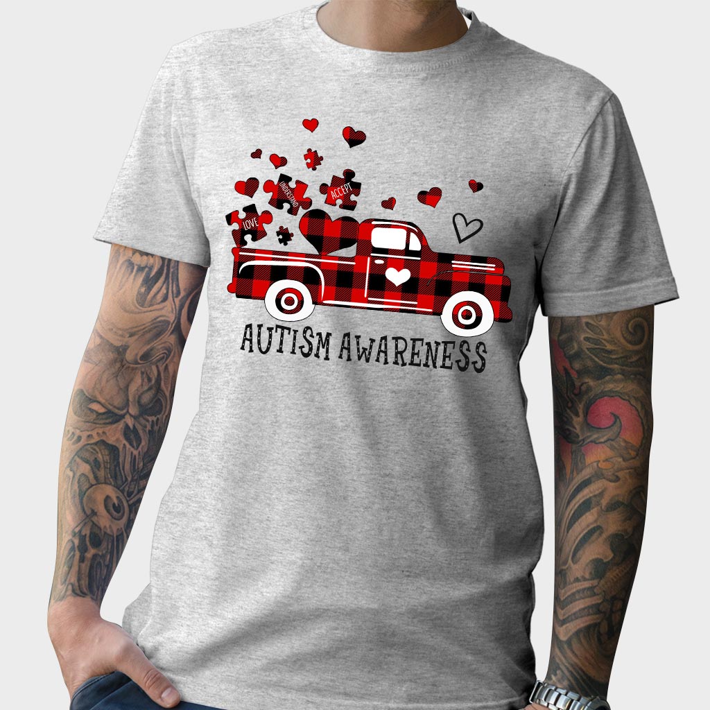 Accept Understand Love - Autism Awareness T-shirt and Hoodie 112021