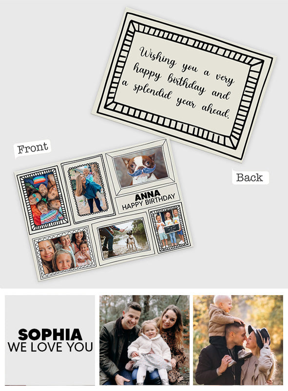 Any Message - Personalized Greeting Card