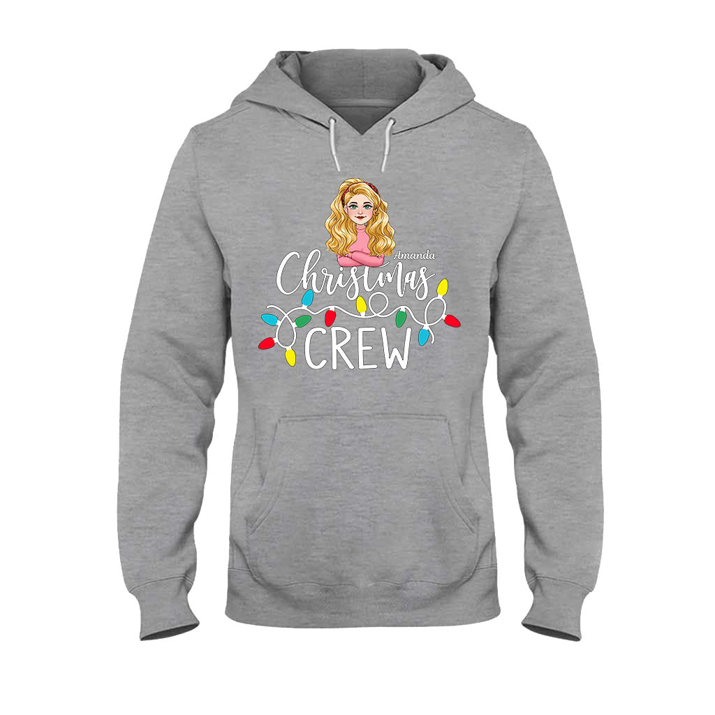 Christmas Crew - Personalized Christmas T-shirt And Hoodie