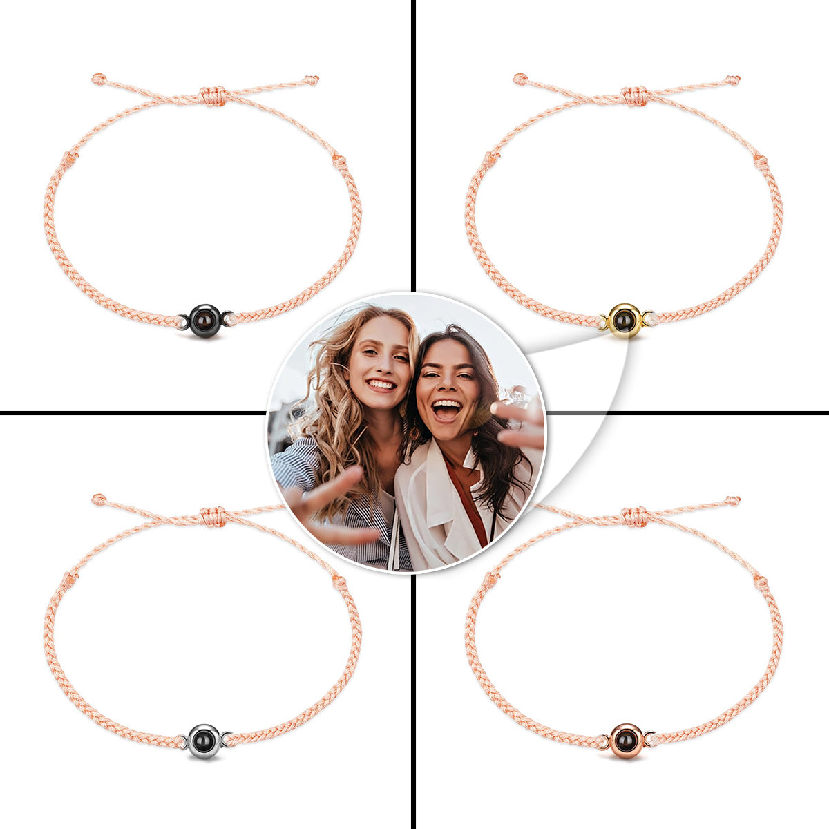 Bestie Forever - Gift for friend - Personalized Projection Bracelet