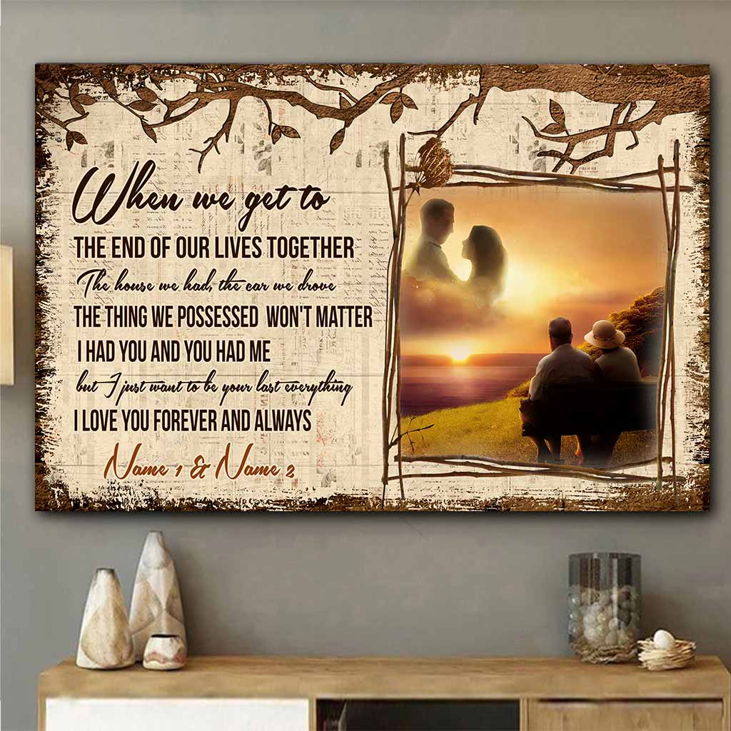 Discover Forever And Always - Personalized Couple Poster