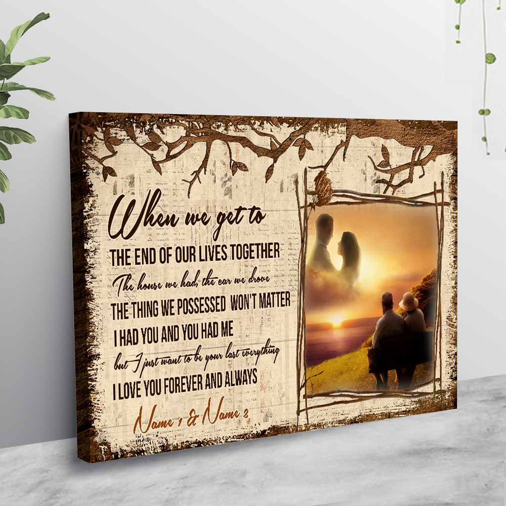 Disover Forever And Always - Personalized Couple Poster