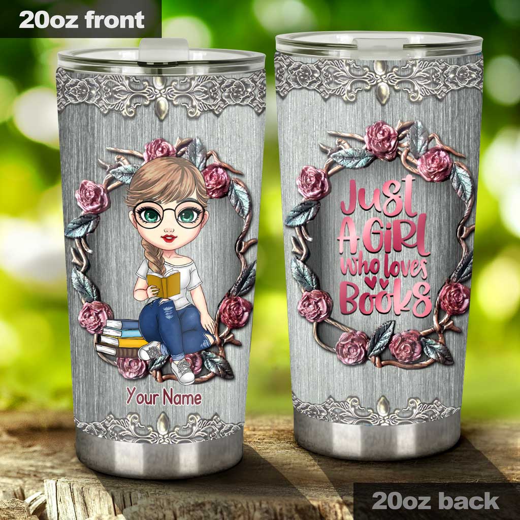 Book Lover - Personalized Tumbler