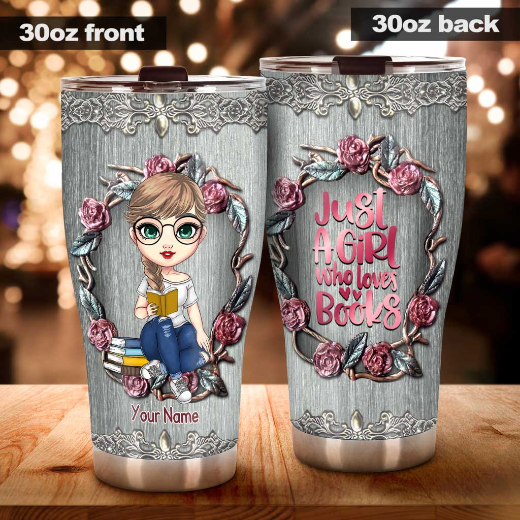 Book Lover - Personalized Tumbler