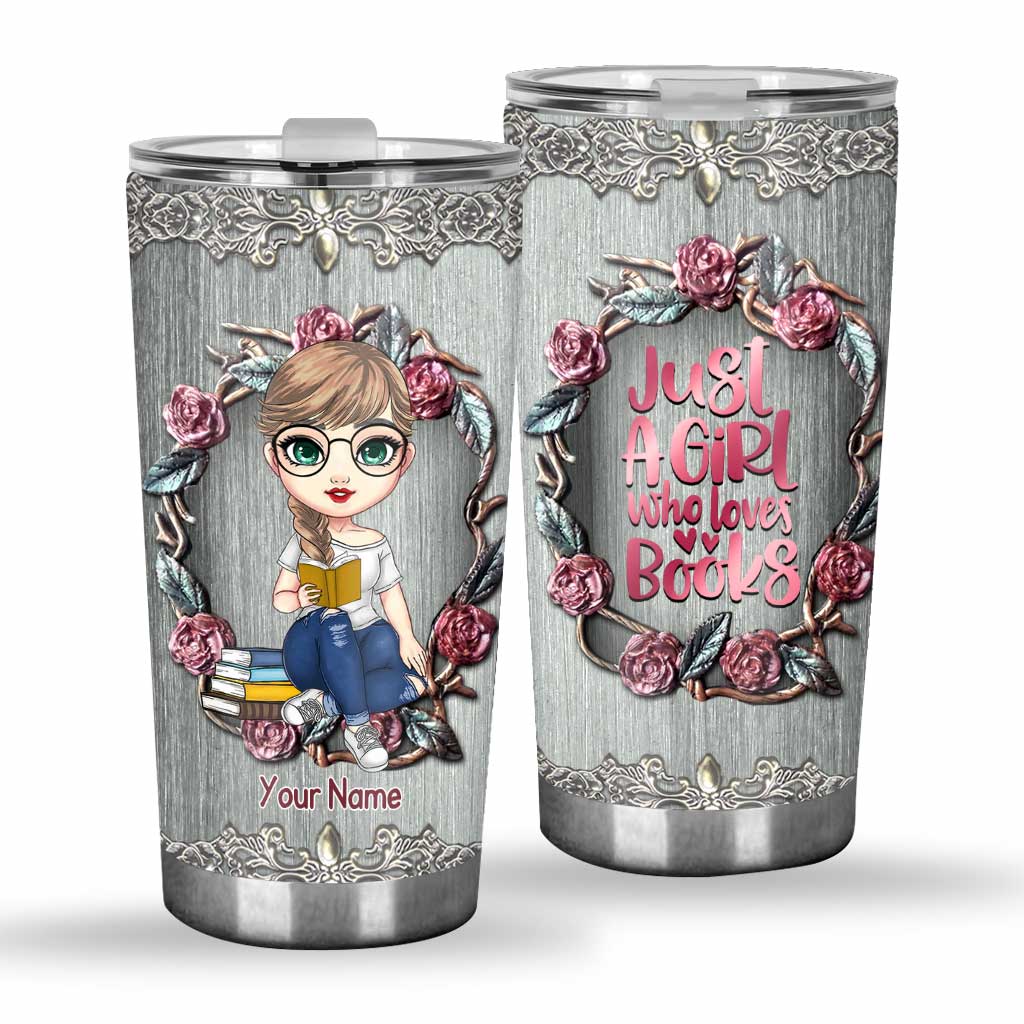 Book Lover - Personalized Tumbler