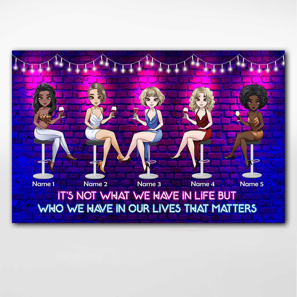 Best Friends - Personalized Bestie Poster