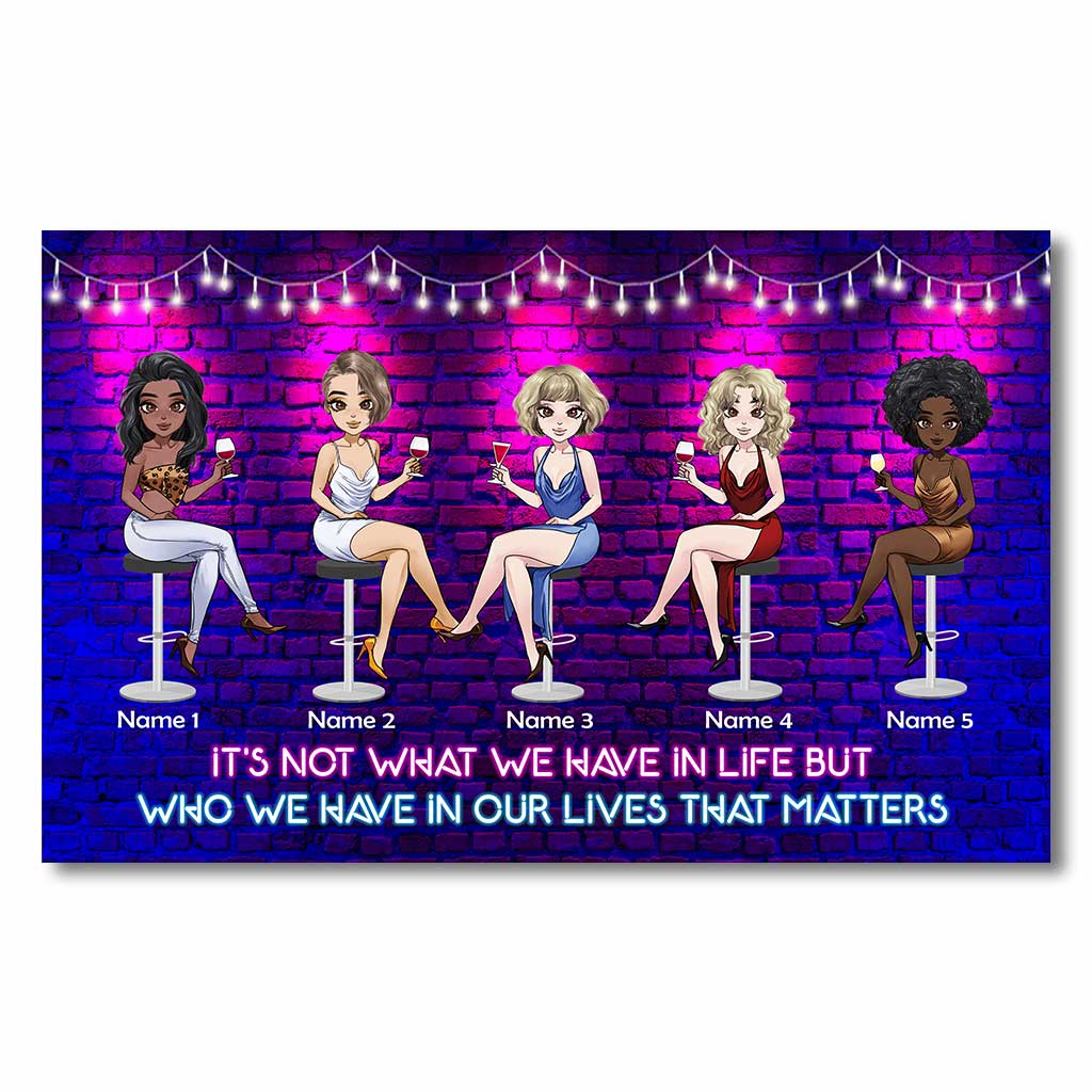 Best Friends - Personalized Bestie Poster