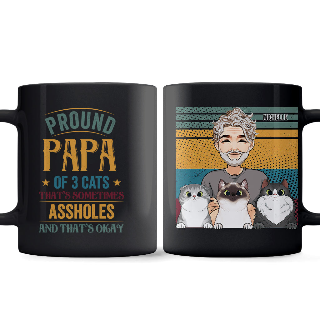 Pround Dad - Personalized Father's Day Father Mug