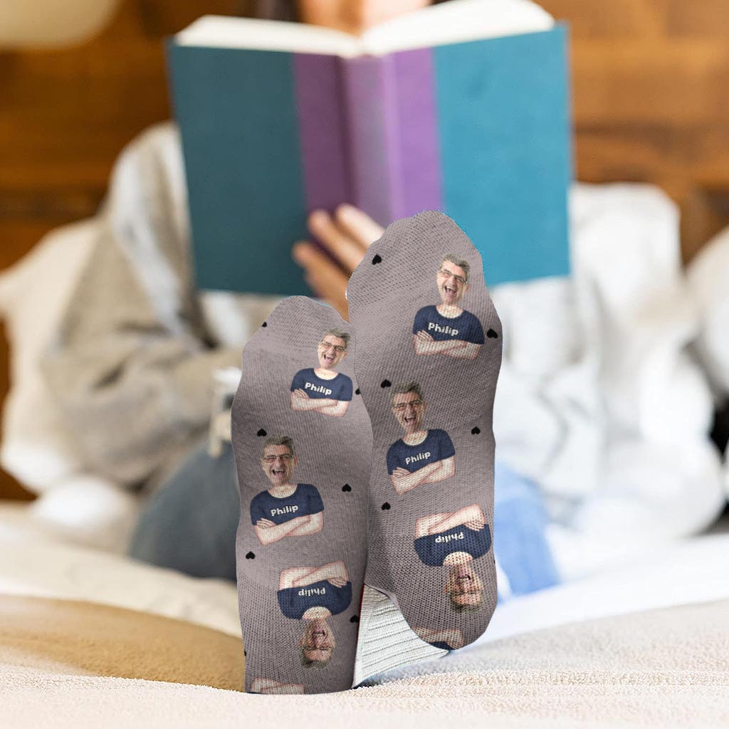 You're The Man - Gift for dad, grandpa, uncle, husband - Personalized Socks