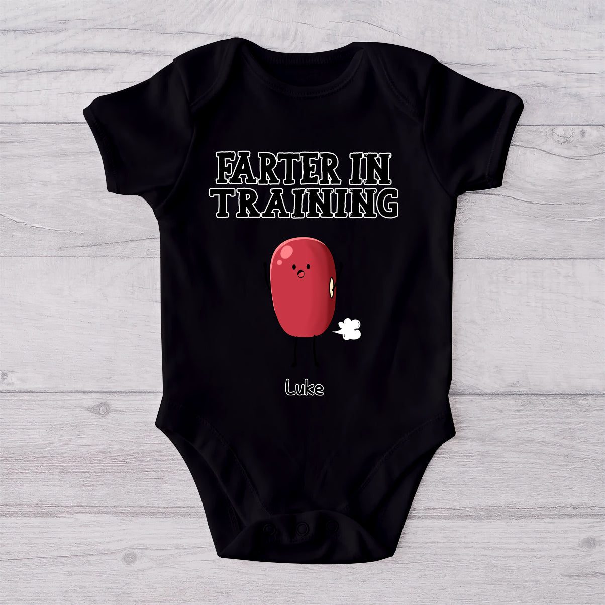 Best Farter Ever - Personalized Father T-shirt And Baby Onesie