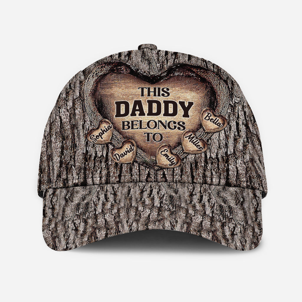 Dad's Heart - Gift for dad, grandma, grandpa, mom, uncle, aunt, brother, sister - Personalized Classic Cap