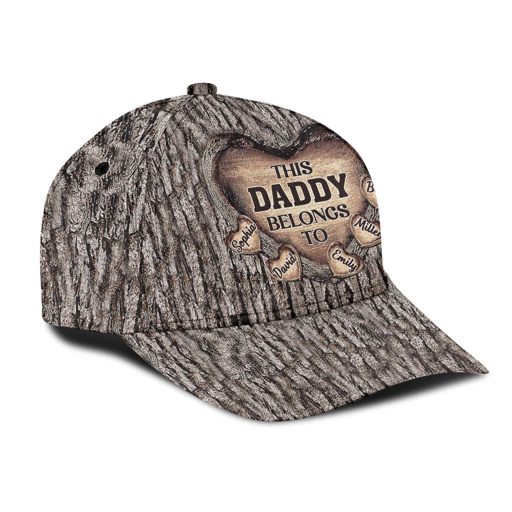 Dad's Heart - Gift for dad, grandma, grandpa, mom, uncle, aunt, brother, sister - Personalized Classic Cap