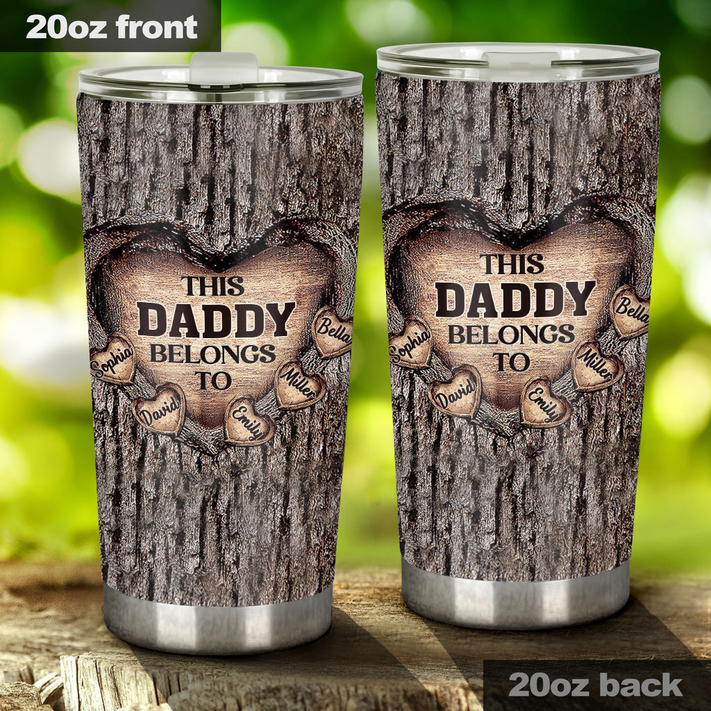 Personalized S. M. Father's Day, Gift For Dad, Grandpa Tumbler