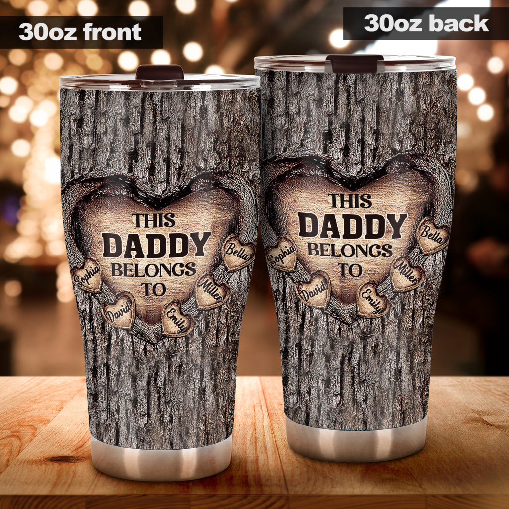 They Call Me Grandpa Dad - Father Gift - Personalized Custom Tumbler