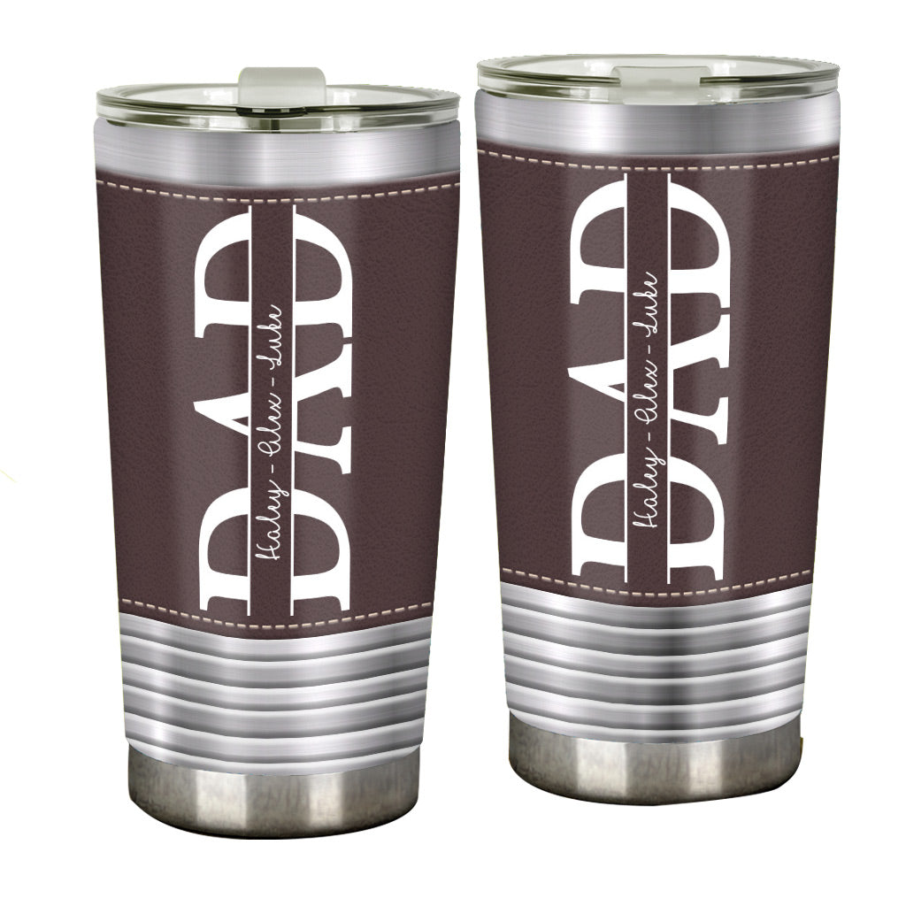 Like Father Like Daughter - Personalized Father Tumbler