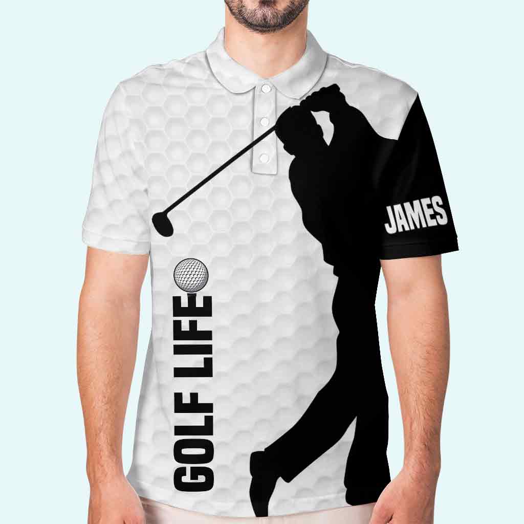 Love Golf - Personalized Golf Polo Shirt