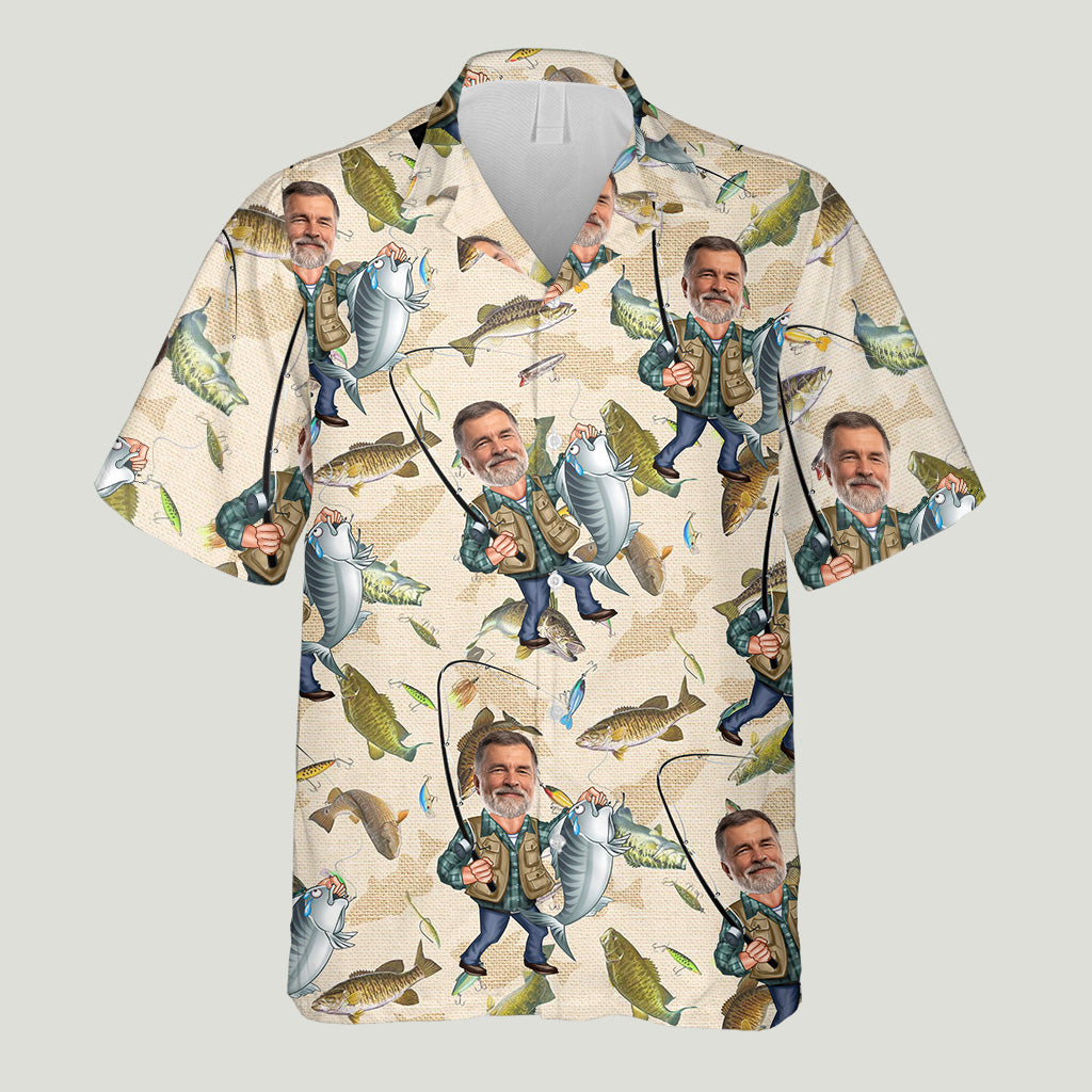 Fishing Shirt - Personalized Fishing Hawaiian Shirt