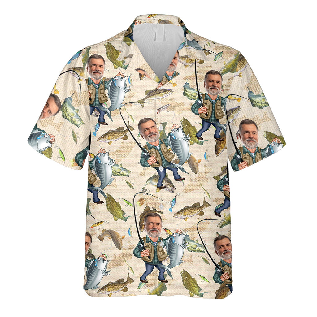 Fishing Shirt - Personalized Fishing Hawaiian Shirt