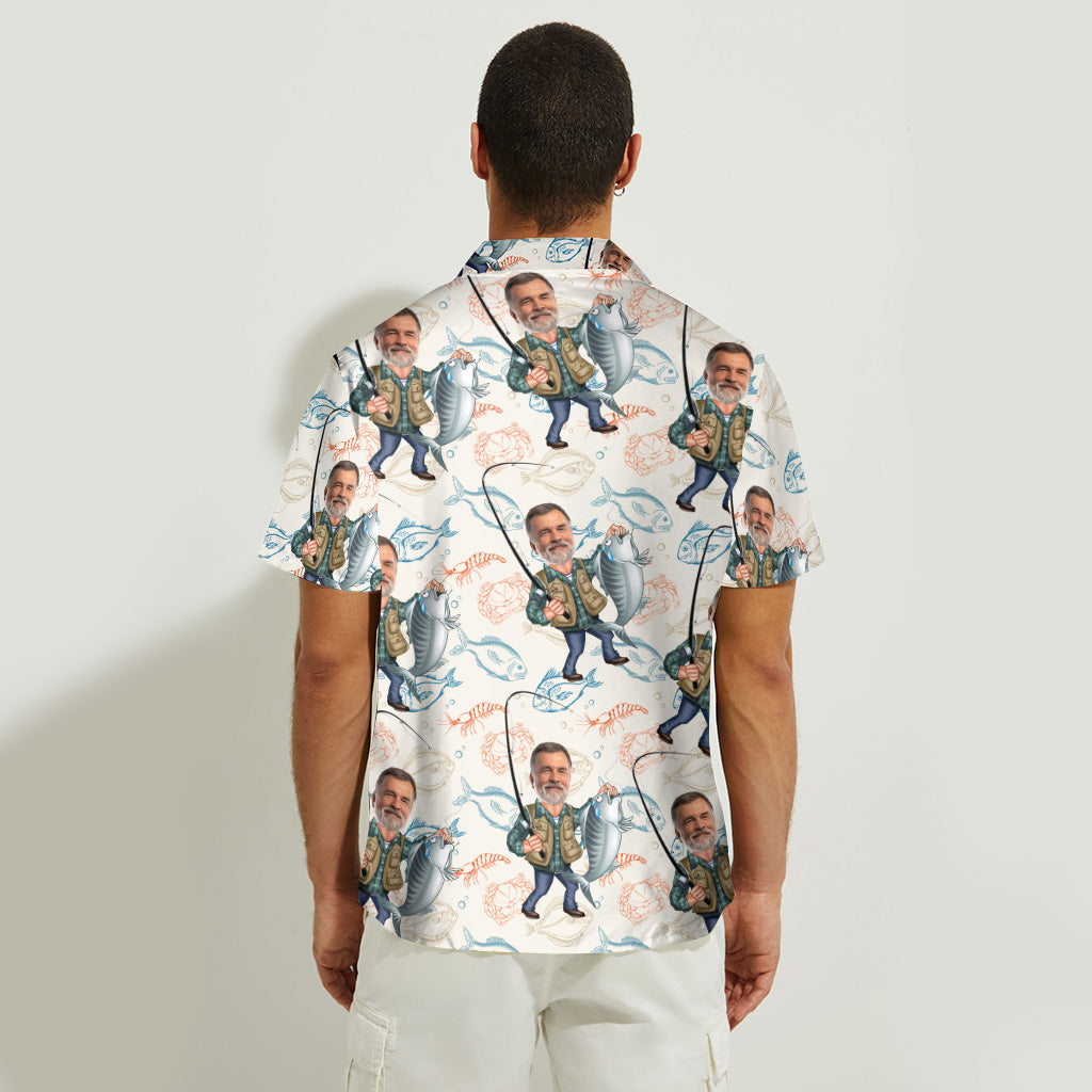 Fishing Shirt - Personalized Fishing Hawaiian Shirt