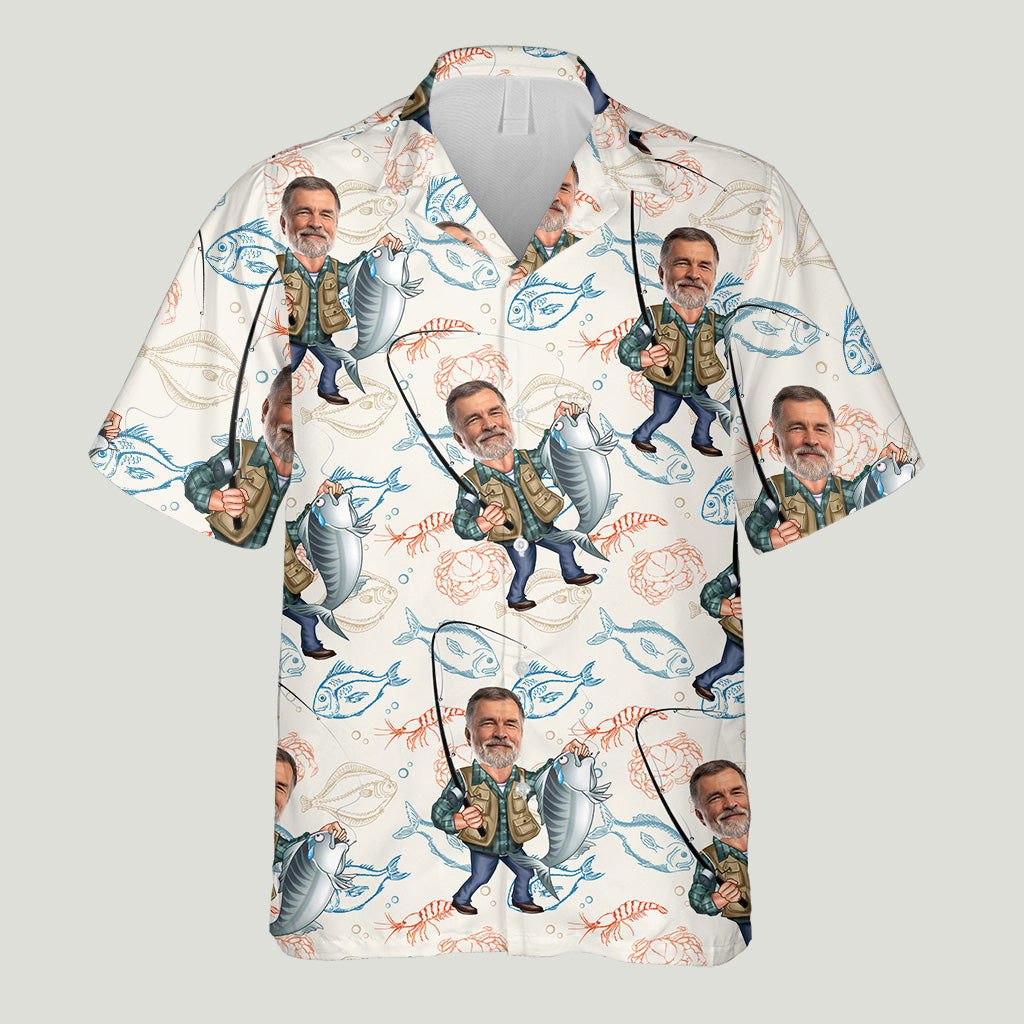 Fishing Shirt - Personalized Fishing Hawaiian Shirt