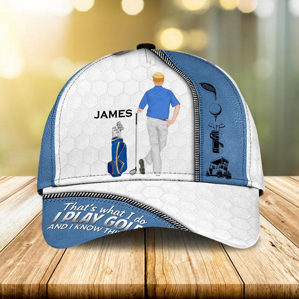 The Golf Course Is Calling And I Must Go - Personalized Golf Classic Cap