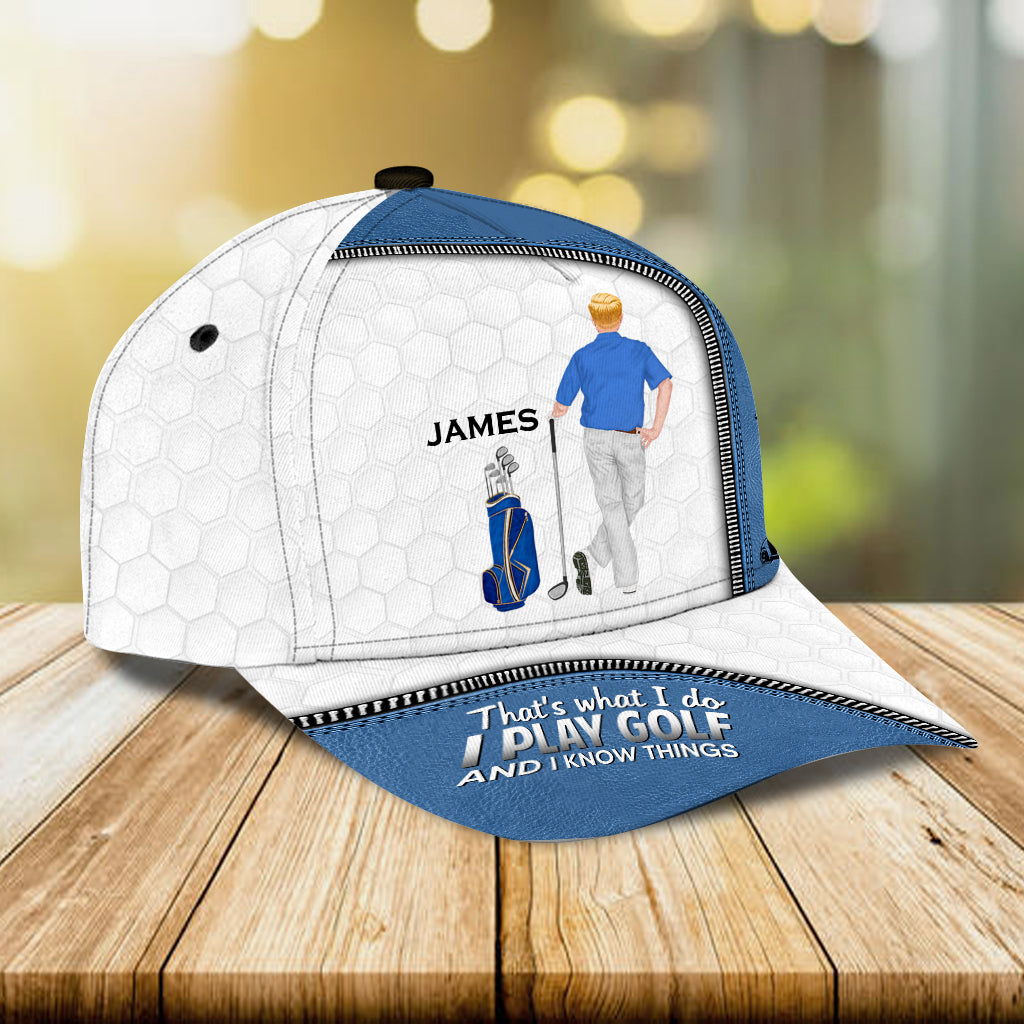 The Golf Course Is Calling And I Must Go - Personalized Golf Classic Cap