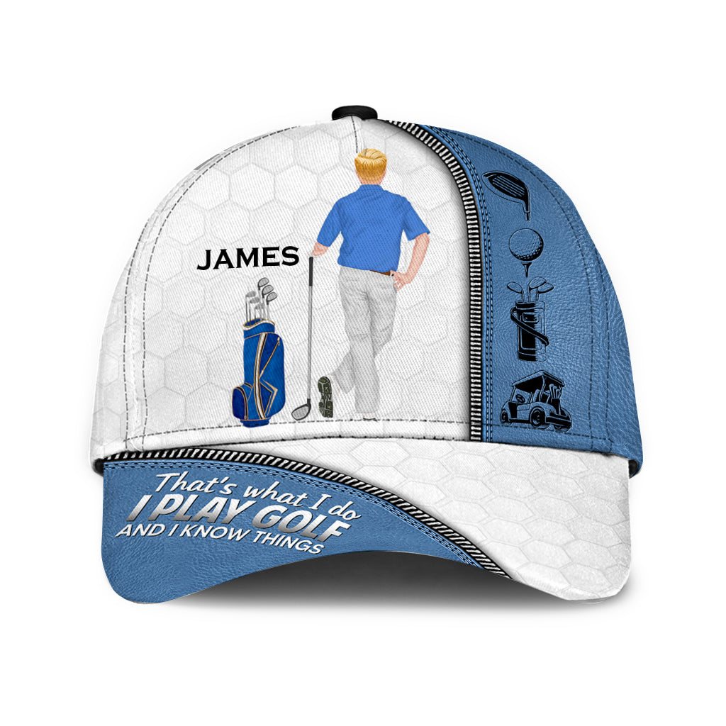 The Golf Course Is Calling And I Must Go - Personalized Golf Classic Cap