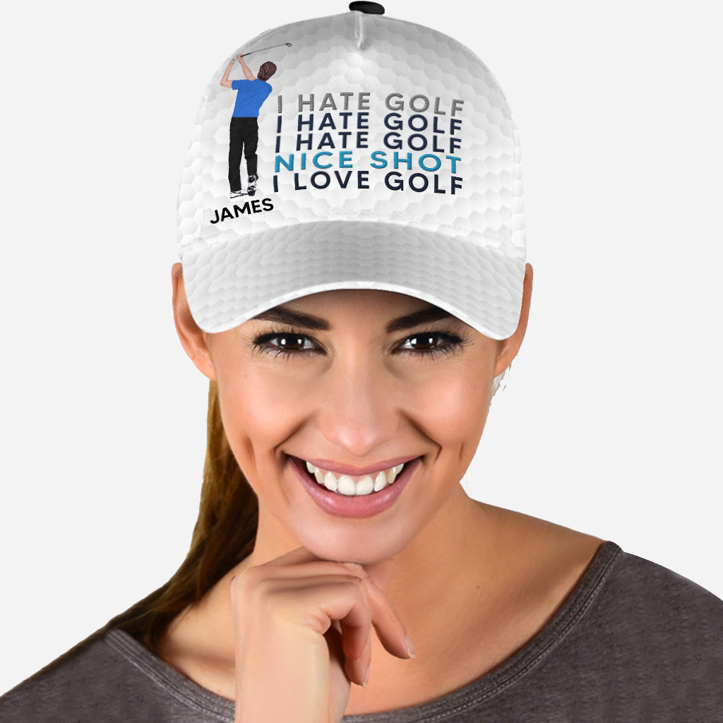I Love Golf - Personalized Golf Classic Cap