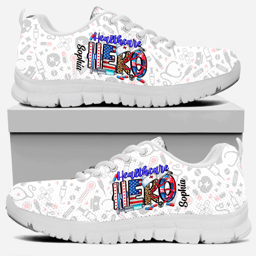 Healthcare Hero - Personalized Nurse Sneakers