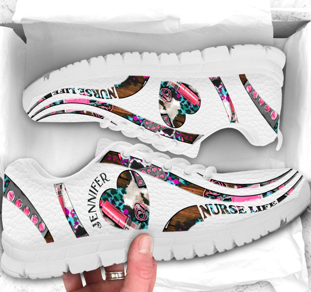 Nurse Life - Personalized Nurse Sneakers