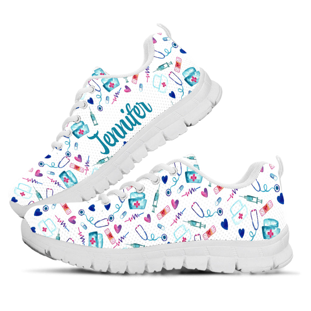 Nurse Life - Personalized Nurse Sneakers