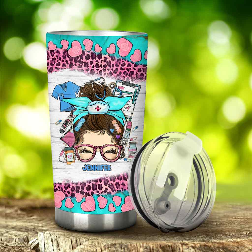 Nurse In Progress - Personalized Nurse Tumbler