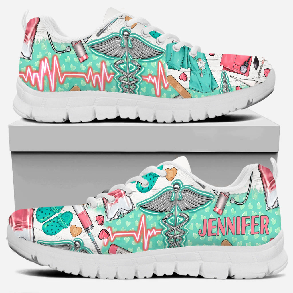 Nurse Life - Personalized Nurse Sneakers