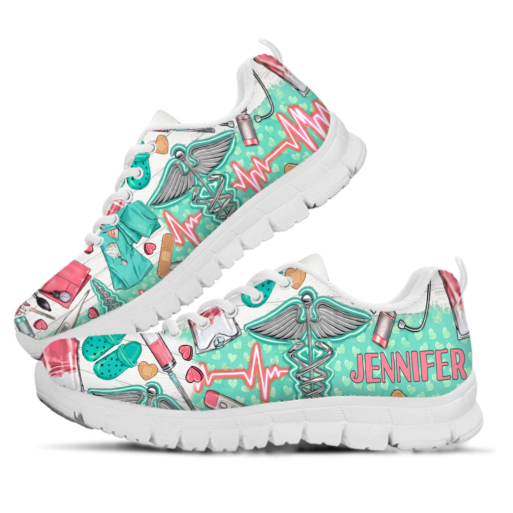 Nurse Life - Personalized Nurse Sneakers