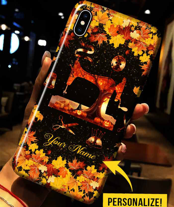 Autumn Vibes - Sewing Personalized Phone Case