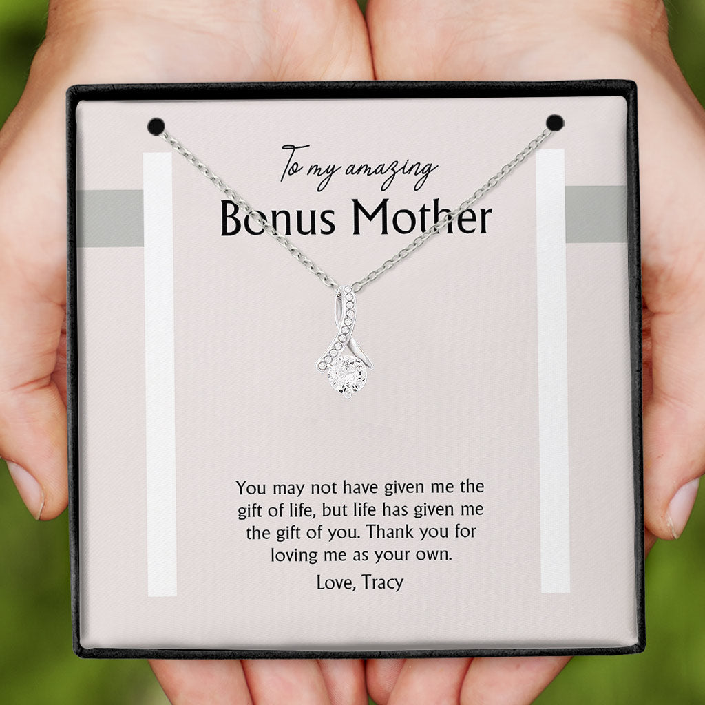 To My Mother: Forever Love Necklace - Tell her anytime how much you lo –  BlingBlingGifts