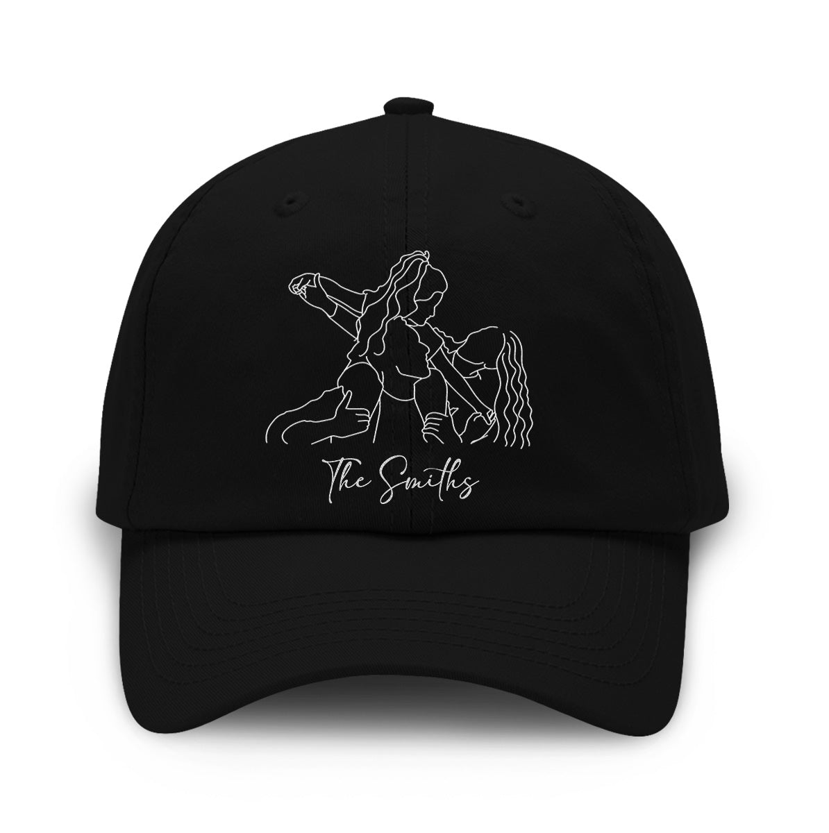 Custom Photo - Personalized Family Embroidered Classic Cap