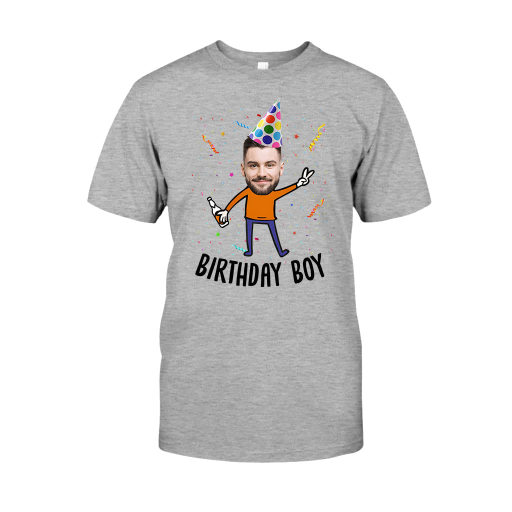 Funny Custom Face Birthday - Personalized Birthday T-shirt And Hoodie