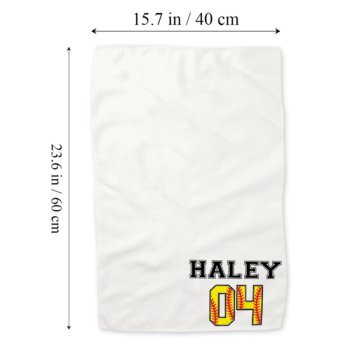 Softball - Personalized Softball Towel