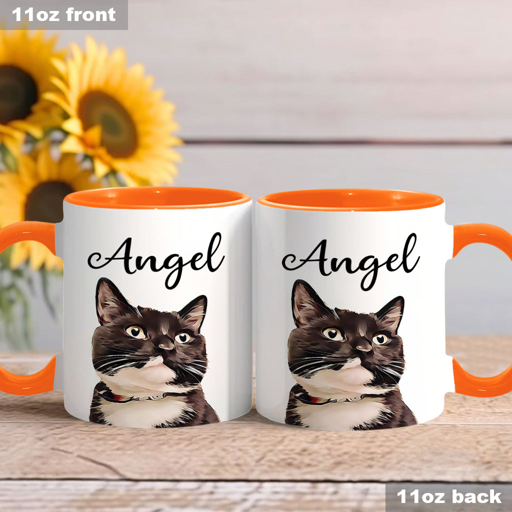 Cat Lover - Personalized Cat Accent Mug